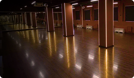Тренировка в зале ORO Dance Studio